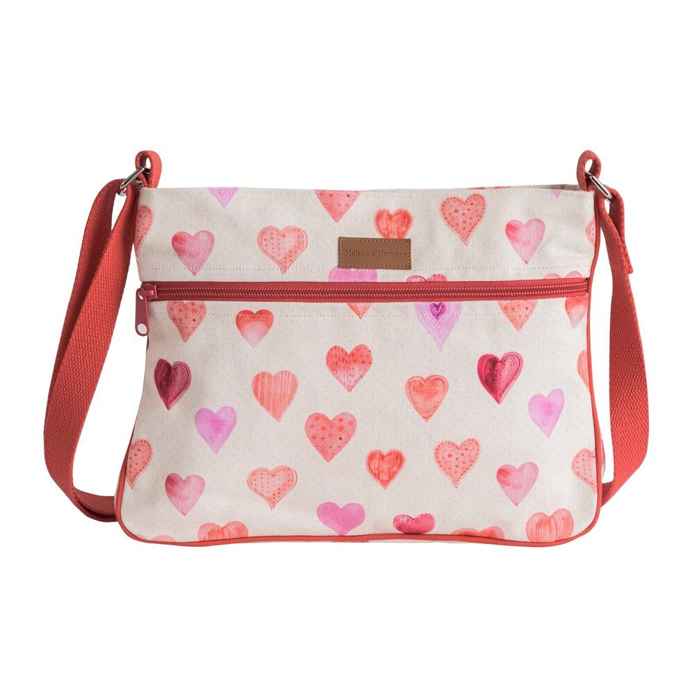 1814 Cross Body Bags Cotton Canvas Shoulder Bag for Shopping Travel
